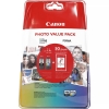 212641 - Originalios spausdinimo galvutės, „Valuepack“ (juoda, spalvota) + 50 foto popieriaus lapų 10 x 15 cm PG540L, CL541XL, 5224B007 Canon