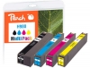 319073 - Peach Combi Pack compatible avec No. 980, D8J07A, D8J08A, D8J09A, D8J10A HP