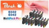 319149 - Peach multi paketas „Plus“, suderinamas su T0321,T0422, T0423, T0424 Epson