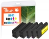 321043 - Peach Combi Pack Plus compatible avec No. 963, 6ZC70AE HP