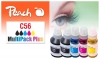 321698 - Pack combinado Plus de Peach compatible con GI-56 Canon