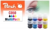 322051 - Peach Multi Pack compatibel met PFI-050 Canon