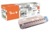 Peach Cartouche de toner cyan, comapatible avec  OKI 44318607