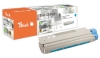 Peach Toner Module cyan, compatible with  OKI 43381907