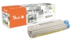 Peach Toner Module yellow, compatible with  OKI 43381905