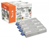 Peach Combi Pack, compatible with  OKI 46490608, 46490607, 46490606, 46490605