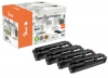 Peach combipakket, compatibel met  Canon CRG-054, 3024C002, 3023C002, 3022C002, 3021C002