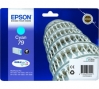 Cartouche d'encre cyan originale  Epson No. 79 c, C13T79124010