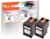 Peach Twin Pack Cartuccia d'inchiostro nero, compatibile con  HP No. 338*2, CB331E