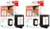 Peach Twin Pack testine di stampa nero, compatibile con  Canon, Apple BC-20BK, 0895A002