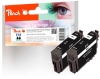Peach Twin Pack Cartuccia d'inchiostro nero, compatibile con  Epson No. 18 bk*2, C13T18014010*2