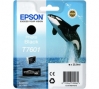 211615 - Cartuccia InkJet originale nero foto T7601PHBK, C13T76014010 Epson