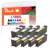 315297 - Peach Multi Pack with chip, compatible with No. 100XLBK*2/C/M/Y, 14N1092-95 Lexmark