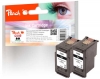 318852 - Peach Twin Pack testine di stampa nero compatibile con PG-540BK, 5225B005 Canon
