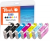 319558 - Peach Combi Pack Plus, compatibile con T0807, T0801, C13T08074011, C13T08014011 Epson