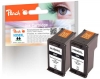 318803 - Peach Doppelpack Druckköpfe schwarz kompatibel zu No. 350XL*2, CB336EE*2 HP