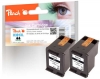 318815 - Peach Double Pack tête d'impression noir, compatible avec No. 301XL bk*2, D8J45AE HP