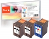 319019 - Peach Spar Pack Plus Druckköpfe Tintenpatronen bk/c kompatibel zu No. 56*2, No. 57, SA342AE HP