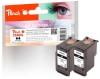 319171 - Peach Doppelpack Tintenpatronen schwarz kompatibel zu PG-540XLBK*2, 5222B005 Canon