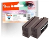 319233 - Peach DoppelpackTintenpatrone schwarz kompatibel zu No. 950 bk*2, CN049A*2 HP
