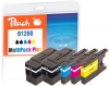 319260 - Peach Spar Pack Plus Tintenpatronen, XL-Füllung, kompatibel zu LC-1280XLVALBP Brother