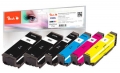 Peach Spar Pack Plus Tintenpatronen HY kompatibel zu  Epson T3357, No. 33XL, C13T33574010