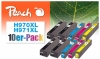 319839 - Peach 10er-Pack Tintenpatronen kompatibel zu No. 970XL, No. 971XL, CN625A, CN626A, CN627A, CN628A HP