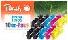 319988 - Peach 10er-Pack Tintenpatronen kompatibel zu No. 934, No. 935, C2P19A, C2P20A, C2P21A, C2P22A HP
