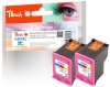 320042 - Peach dvigubas paketas, spausdinimo galvutė, spalvota, suderinamas su No. 304XL C*2, N9K07AE*2 HP