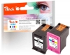 320054 - Peach Multipack compatible avec No. 304, N9K06AE, N9K05AE HP