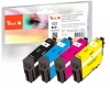 320178 - Peach Spar Pack Tintenpatronen kompatibel zu T2706, No. 27, C13T27064010 Epson