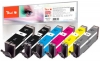 320523 - Peach Spar Pack mit grau Tintenpatronen XL-Ergiebigkeit, kompatibel zu PGI-550XL, CLI-551XL Canon