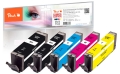 Peach Spar Pack Tintenpatronen XXL kompatibel zu  Canon PGI-580XXL, CLI-581XXL