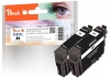 320872 - Peach Doppelpack Tintenpatronen schwarz kompatibel zu No. 502XLBK*2, C13T02W14010*2 Epson