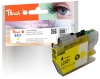 321992 - Peach Ink Cartridge yellow, compatible with LC-421Y Brother